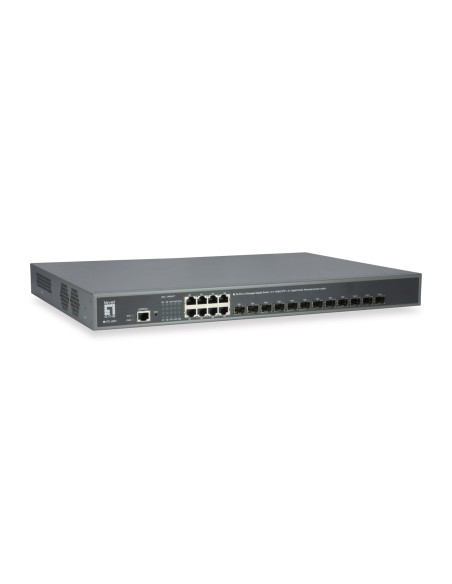 Przełącznik Zarządzalny Levelone Gb/L3 20-Portowy 19" 10 Gb/S