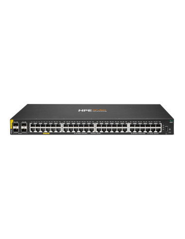 Hpe Aruba Networking Cx 6000 Zarządzany L2/L3 Gigabit Ethernet (10/100/1000) Obsługa Poe 1U Czarny