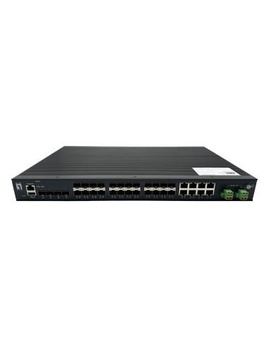 Levelone Igu-2872 Przełącznik Sieciowy Zarządzany L2+ Czarny