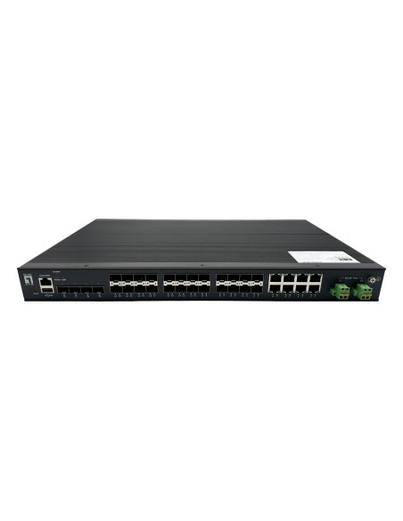 Levelone Igu-2872 Przełącznik Sieciowy Zarządzany L2+ Czarny
