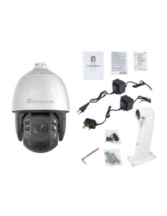 Wyjście Kopułkowe Ptz Levelone Ipcam32Xz 4Mp/H.265/Ir/20W/Poe/Ip66 2