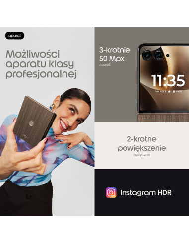 Motorola Razr 70 Ultra 5G 16/512Gb Pantone Cocoa