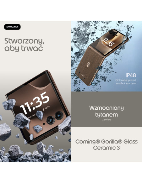 Motorola Razr 70 Ultra 5G 16/512Gb Pantone Cocoa