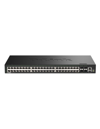 D-Link Dgs-1530-52/E Przełącznik Sieciowy Zarządzany L2 Gigabit Ethernet (10/100/1000) Czarny