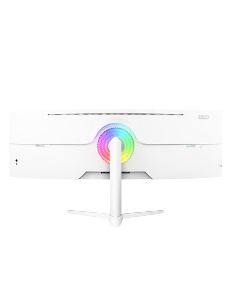 Arozzi Nova 49” Curved Monitor Komputerowy 124,5 Cm (49") 5120 X 1440 Px Dual Qhd Led Biały