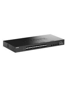 D-Link Dgs-1530-28S/E Przełącznik Sieciowy Zarządzany L2 Czarny