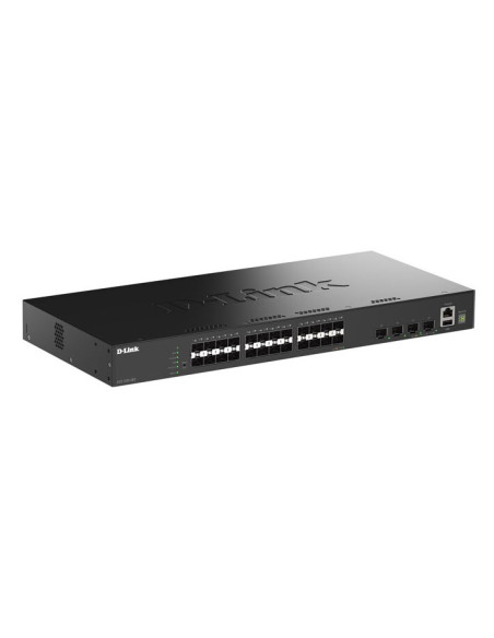 D-Link Dgs-1530-28S/E Przełącznik Sieciowy Zarządzany L2 Czarny