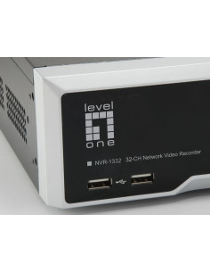 Levelone Nvr-1332 Sieciowy Rejestrator Wideo (Nvr) Czarny, Srebrny 2
