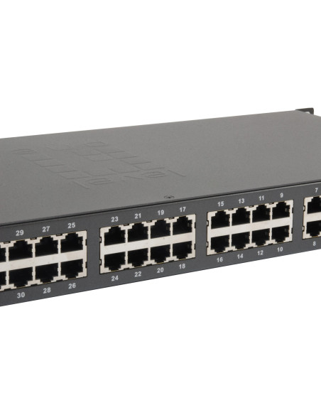Levelone Fgp-3400W380 Przełącznik Sieciowy Nie Zarządzany Fast Ethernet (10/100) Obsługa Poe Czarny