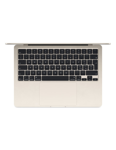 Apple Macbook Air Apple M M4 Laptop 34,5 Cm (13.6") 16 Gb 256 Gb Ssd Wi-Fi 6E (802.11Ax) Macos Sequoia Beżowy