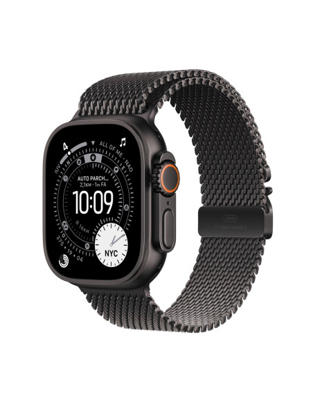 Apple Watch Ultra 3 Oled 49 Mm Cyfrowy 422 X 514 Px Ekran Dotykowy 5G Czarny Wi-Fi Gps