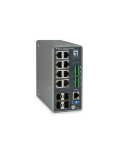 Przełącznik Przemysłowy Levelone 8Xge/4Xsfp Turing Zarządzany L3 1Gbps