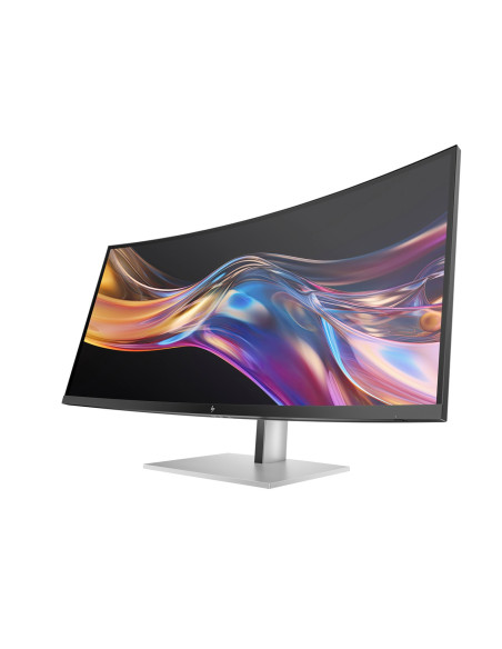 Monitor Hp Led 37,5” S7 Pro 738Pu (8K167Aa) Curved Ips Wqhd+ Hdr400 Rj-45 Thunderbolt 4