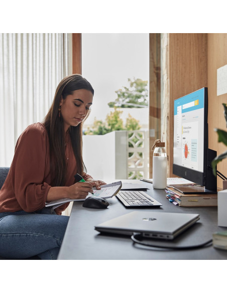 Hp Proone 440 G9 Aio I5-14400T 23.8"Fhd Ips 250Nits Ag 16Gb Ddr5 4800 Ssd512 Uhd 730 Kb+Mouse Cam 5Mpx W11Pro Black 3Y Onsite