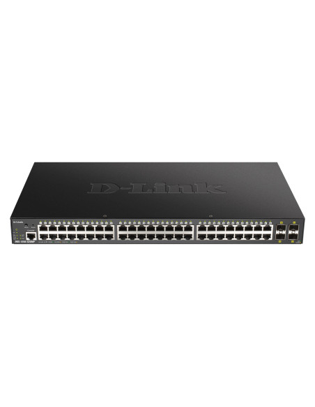 D-Link Dgs-1250-52Xmp Zarządzany L3 Obsługa Poe Czarny