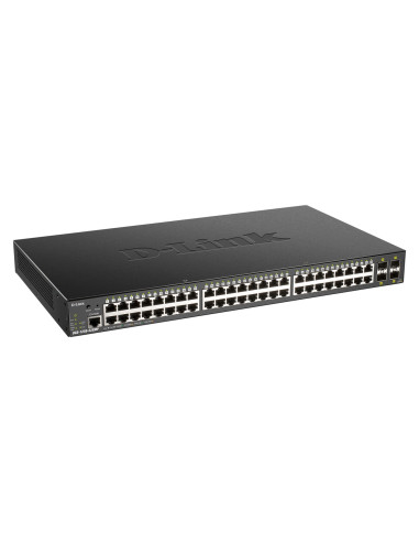 D-Link Dgs-1250-52Xmp Zarządzany L3 Obsługa Poe Czarny