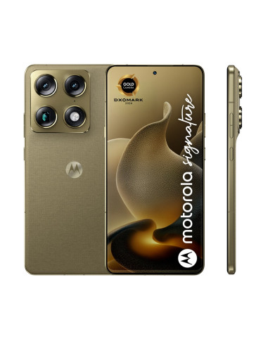 Motorola Signature 17,2 Cm (6.78") Dual Sim Android 16.0 5G Usb Type-C 16 Gb 512 Gb 5200 Mah Złoto