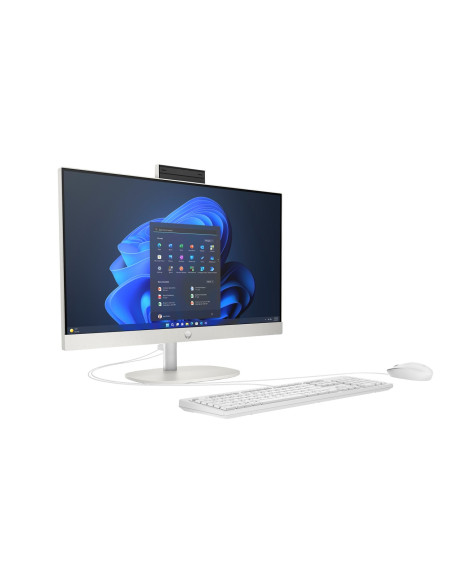 Hp Proone 240 G10 Aio Ultra 5 125U 23.8"Fhd Ips 250Nits Ag 16Gb Ddr5 5600 Ssd512 Xe Graphics Kb+Mouse Cam 5Mpx W11Pro Black 3Y O