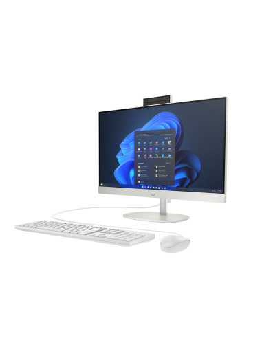 Hp Proone 240 G10 Aio Ultra 5 125U 23.8"Fhd Ips 250Nits Ag 16Gb Ddr5 5600 Ssd512 Xe Graphics Kb+Mouse Cam 5Mpx W11Pro Black 3Y O