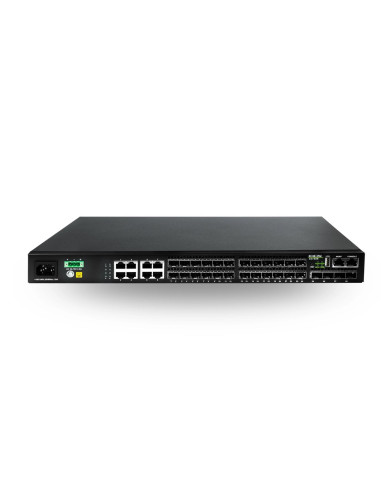 Dcn S5750E-28F-Si-D Przełącznik Sieciowy Zarządzany L2/L3 Gigabit Ethernet (10/100/1000) 1U Czarny