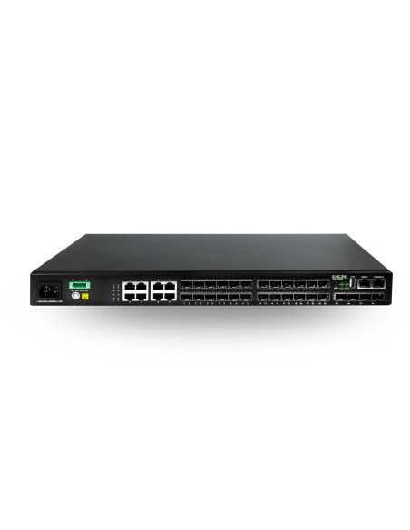 Dcn S5750E-28F-Si-D Przełącznik Sieciowy Zarządzany L2/L3 Gigabit Ethernet (10/100/1000) 1U Czarny