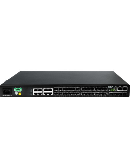 Dcn S5750E-28F-Si-D Przełącznik Sieciowy Zarządzany L2/L3 Gigabit Ethernet (10/100/1000) 1U Czarny
