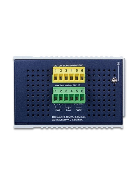 Planet Igs-6325-16T4S Przełącznik Sieciowy Zarządzany L3 Gigabit Ethernet (10/100/1000) Niebieski, Szary