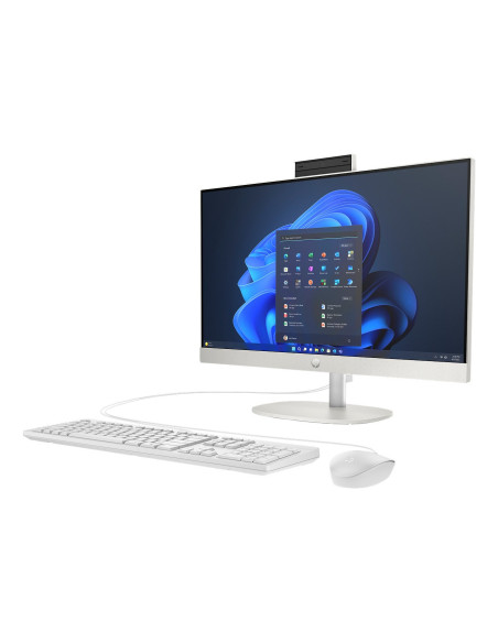 Hp Proone 245 G10 Aio Ryzen 7 77730U 23.8"Fhd Ips 250Nits Ag 16Gb Ddr4 3200 Ssd512 Radeon Vega 8 Kb+Mouse Cam 5Mpx + Ir W11Pro W