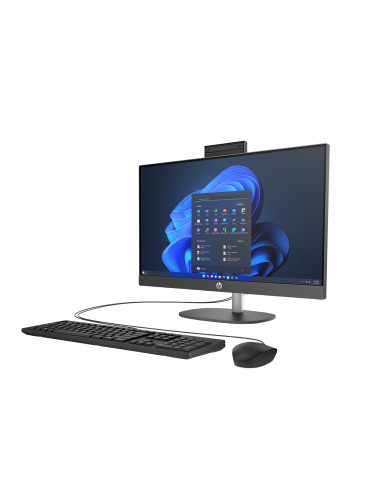 Hp Proone 245 G10 Aio Ryzen 7 77730U 23.8"Fhd Ips 250Nits Ag 16Gb Ddr4 3200 Ssd512 Radeon Vega 8 Kb+Mouse Cam 5Mpx + Ir W11Pro B