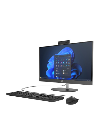 Hp Proone 245 G10 Aio Ryzen 7 77730U 23.8"Fhd Ips 250Nits Ag 16Gb Ddr4 3200 Ssd512 Radeon Vega 8 Kb+Mouse Cam 5Mpx + Ir W11Pro B