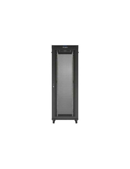 Lanberg Instalacyjna Szafa Stojąca Rack 19" 47U 800X1200 Czarna Drzwi Perforowane Lcd (Flat Pack) V2