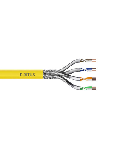 Digitus Dk-1744-A-Vh-5 Kabel Sieciowy Żółty 500 M Cat7A S/Ftp (S-Stp)