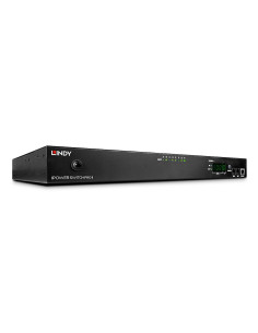 Lindy 32659 Rozgałęziacz 8 X Gniazdo Sieciowe Wewnętrzna Czarny