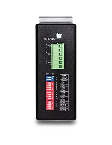Przełącznik Przemysłowy Trendnet 12Port Gbit Zarządzany L2+ Poe+ Metal