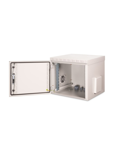 Digitus Szafa Sieciowa Wisząca 19" 9U Rack 600X600, Drzwi Pełne, Szary, Niedzielona, Złożona, Ip55, 100Kg