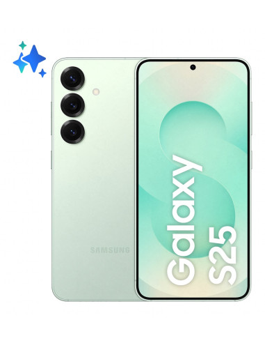 Samsung Galaxy S25 15,8 Cm (6.2") Dual Sim Android 15 5G Usb Type-C 12 Gb 128 Gb 4000 Mah Miętowy