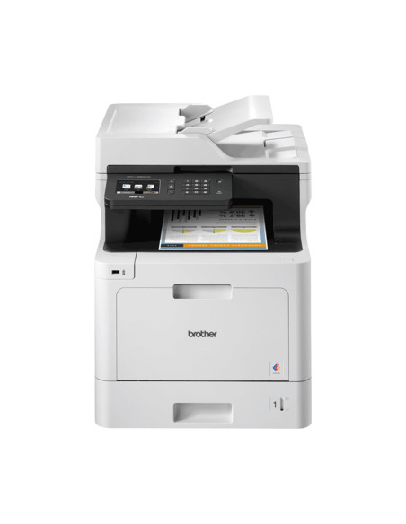 Drukarka Wielofunkcyjna Brother Mfc-L8690Cdw Laser A4 2400 X 600 Dpi 31 Stron/Min Wi-Fi