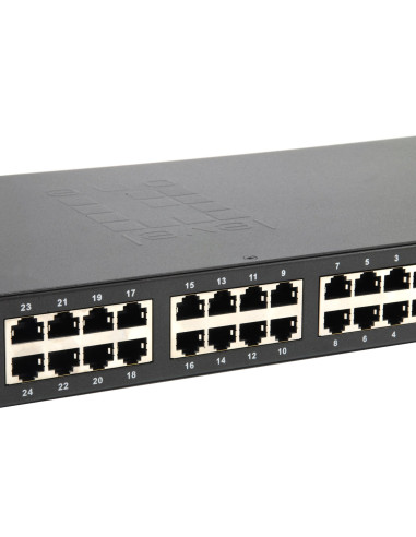Przełącznik Levelone Fe Poe+ 26-Portowy 19" 150W 1Gbps