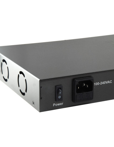Przełącznik Levelone Fe Poe+ 26-Portowy 19" 150W 1Gbps