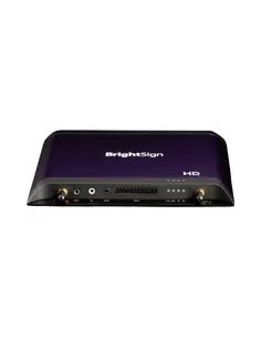Brightsign Hd1026 Odtwarzacz Multimedalny Czarny 4K Ultra Hd 3840 X 2160 Px Wi-Fi 2