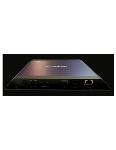 Brightsign Hd1026 Odtwarzacz Multimedalny Czarny 4K Ultra Hd 3840 X 2160 Px Wi-Fi