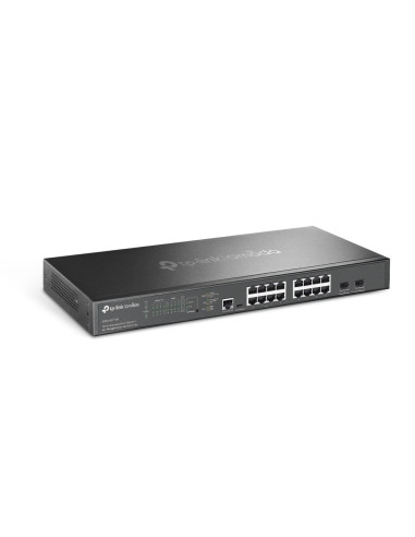 Tp-Link Omada Sg3218Xp-M2 Łącza Sieciowe Zarządzany L2+ 2.5G Ethernet (100/1000/2500) Obsługa Poe 1U Czarny