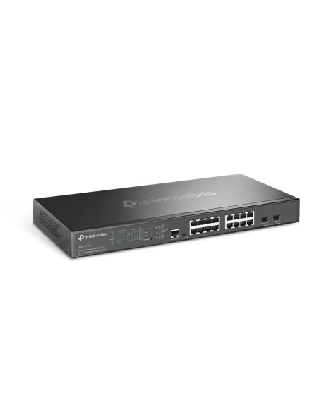 Tp-Link Omada Sg3218Xp-M2 Łącza Sieciowe Zarządzany L2+ 2.5G Ethernet (100/1000/2500) Obsługa Poe 1U Czarny