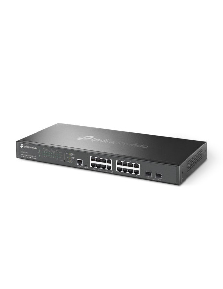 Tp-Link Omada Sg3218Xp-M2 Łącza Sieciowe Zarządzany L2+ 2.5G Ethernet (100/1000/2500) Obsługa Poe 1U Czarny