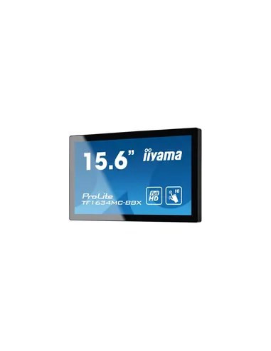 Iiyama Prolite Tf1634Mc-B8X Monitor Komputerowy 39,6 Cm (15.6") 1920 X 1080 Px Full Hd Led Ekran Dotykowy Przeznaczony Dla Wielu
