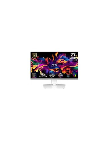 Msi Mag 272Qpw Qd-Oled X28 Monitor Komputerowy 67,3 Cm (26.5") 2560 X 1440 Px Wide Quad Hd Biały