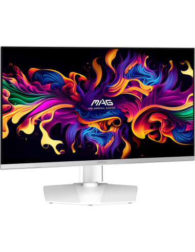 Msi Mag 272Qpw Qd-Oled X28 Monitor Komputerowy 67,3 Cm (26.5") 2560 X 1440 Px Wide Quad Hd Biały