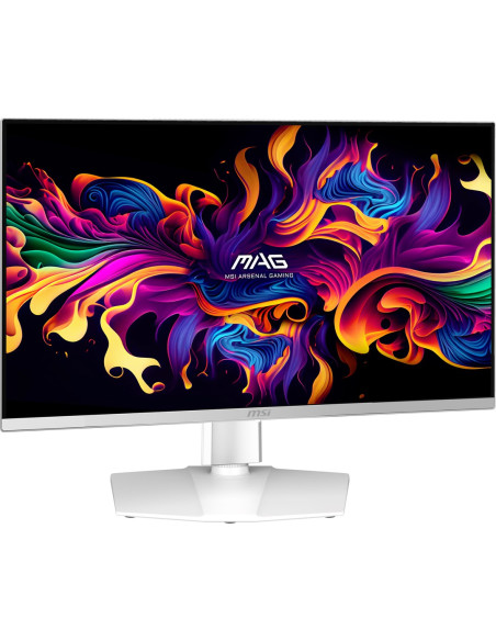 Msi Mag 272Qpw Qd-Oled X28 Monitor Komputerowy 67,3 Cm (26.5") 2560 X 1440 Px Wide Quad Hd Biały