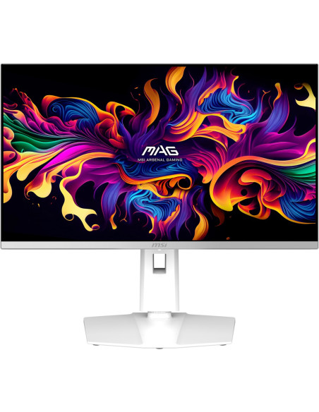 Msi Mag 272Qpw Qd-Oled X28 Monitor Komputerowy 67,3 Cm (26.5") 2560 X 1440 Px Wide Quad Hd Biały
