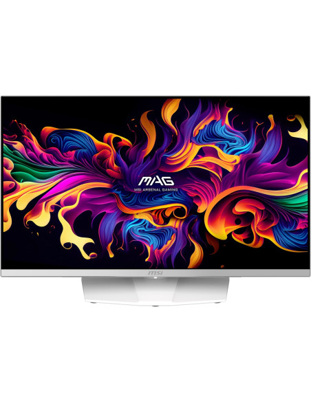 Msi Mag 272Qpw Qd-Oled X28 Monitor Komputerowy 67,3 Cm (26.5") 2560 X 1440 Px Wide Quad Hd Biały